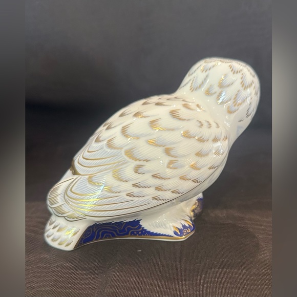 ROYAL CROWN DERBY “Snowy Owl” - Paperweights by Crown Derby - Picture 6 of 12